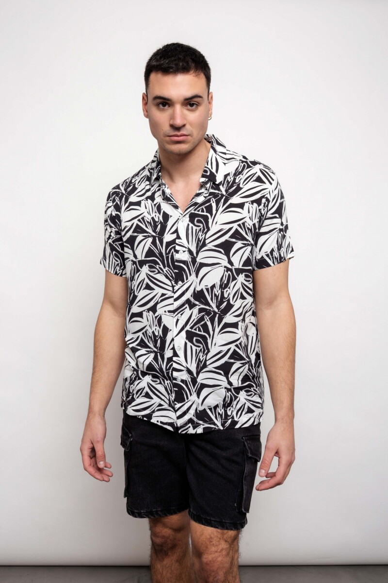 Camisa Facundo - Negro 