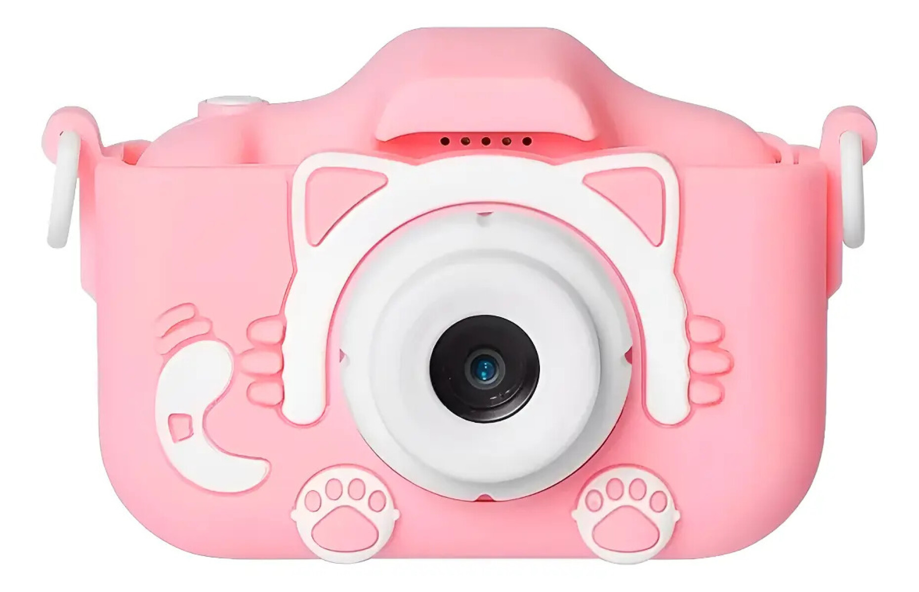 Cámara de fotos infantil con pantalla - Rosa 