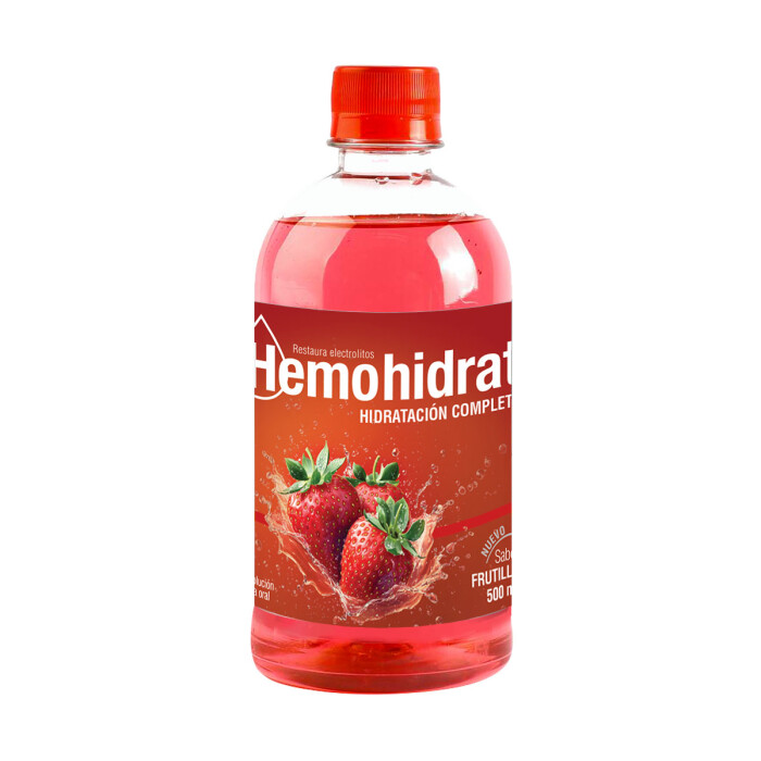 HEMOHIDRAT BO FRUTILLA SOL. FR. X 500 ML única