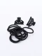 COLEROS Y PINZA PACK X 14 NEGRO