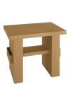 Mesa carton 85x60x70 cm. - MADERA Mesa carton 85x60x70 cm. - MADERA