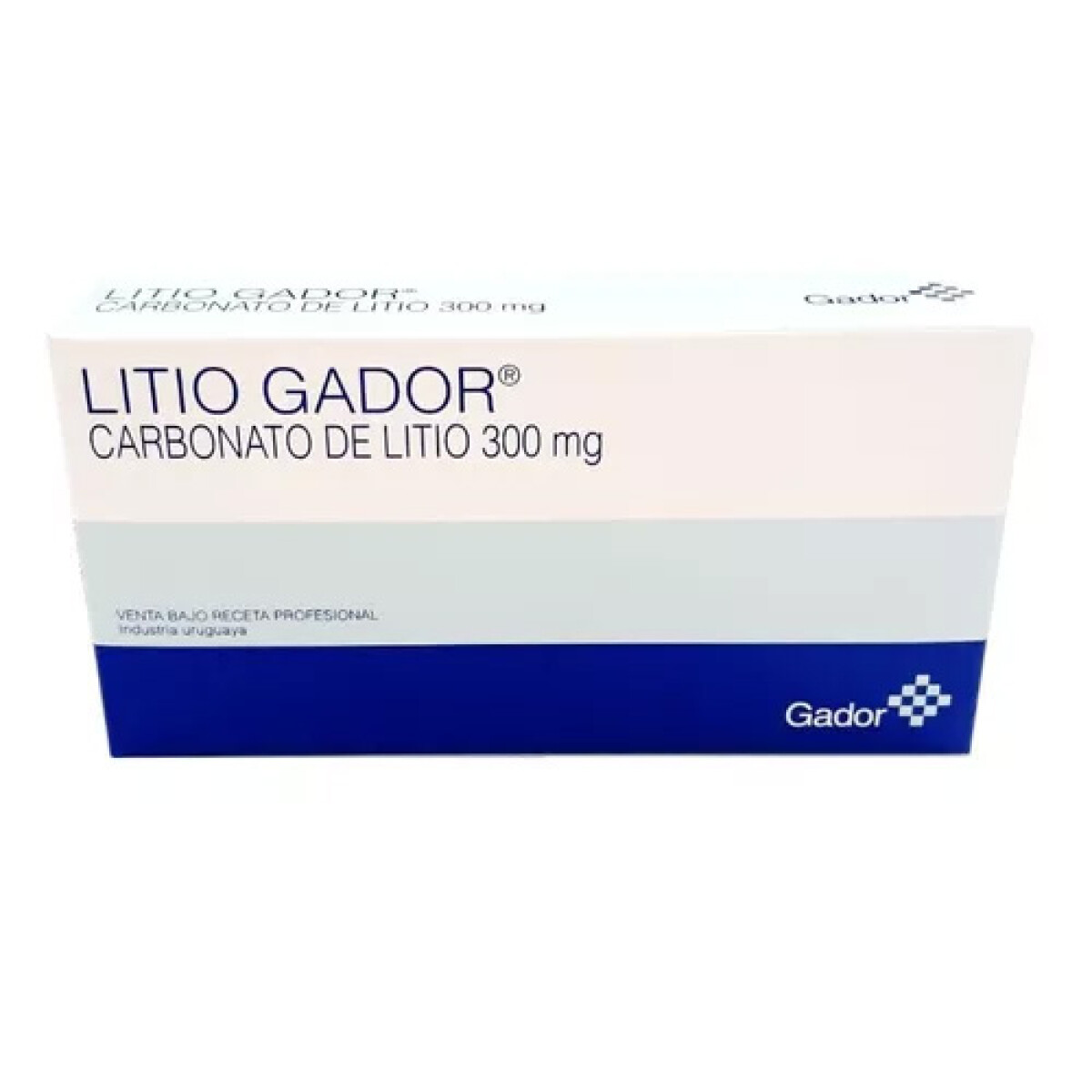 Litio 300mg 60 Comprimidos 