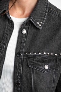 Sobrecamisa Tachas Gris