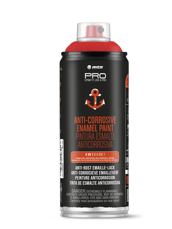AEROSOL MTN PRO ANTICORROSIVO ROJO 400ML N/A