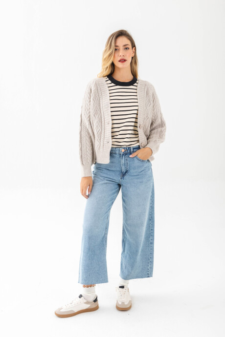 Cardigan Zoe Gris