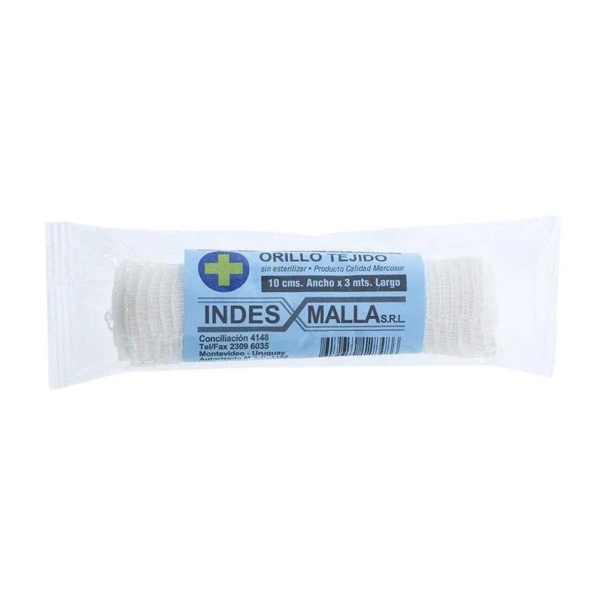 Venda de Gasa 10 cm x 3 m - Indes Malla 