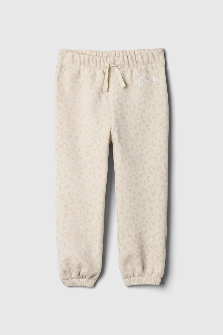 Pantalón Deportivo Toddler Niña Grey Leopard