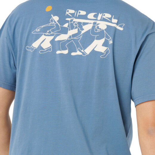 Remera Rip Curl Aots - Ty Williams Dudes - Azul Remera Rip Curl Aots - Ty Williams Dudes - Azul