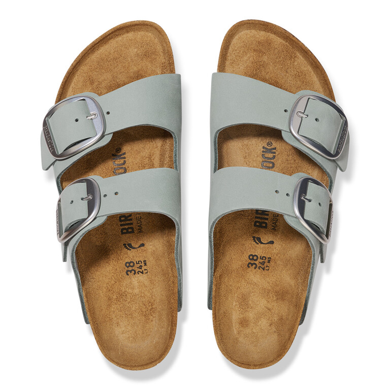 Sandalia Arizona Big Buckle - Estrecho Pure Sage