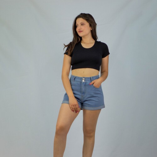 Short Jean Montesuma Wanna Light Blue