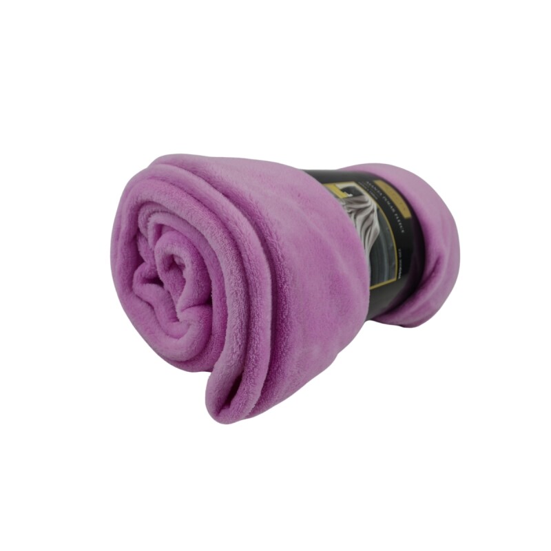 Manta polar Fleece 1 plaza 127x152 cm ROSADO