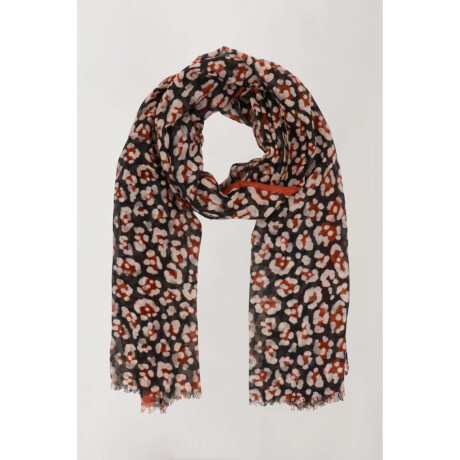 Pañuelo animal fire Negro