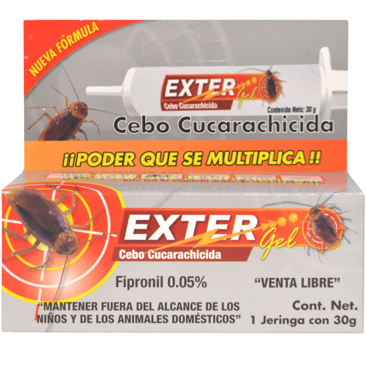 Gel Cucarachicida EXTER 30 g 