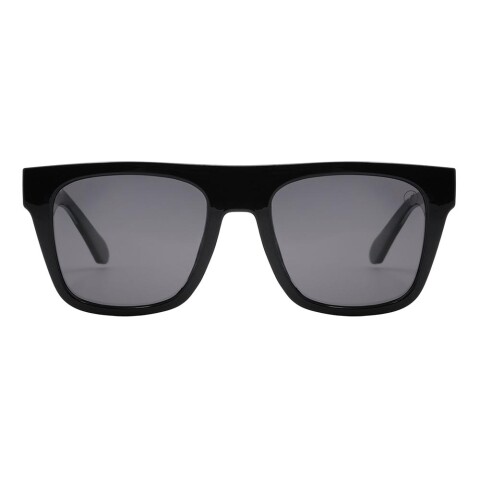Lentes De Sol Eco Cuadrado - Hombre Negro/Negro