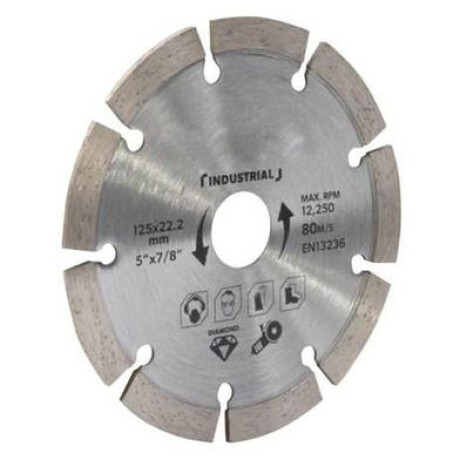 TOLSEN DISCO DIAMANTADO SEGMENTADO 125mm22.2 Tolsen Disco Diamantado Segmentado 125mm22.2