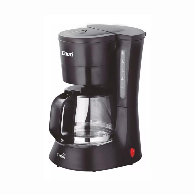 CAFETERA DE GOTEO 6 TAZAS PROFUMO CUORI CUO-4040 CAFETERA DE GOTEO 6 TAZAS PROFUMO CUORI CUO-4040