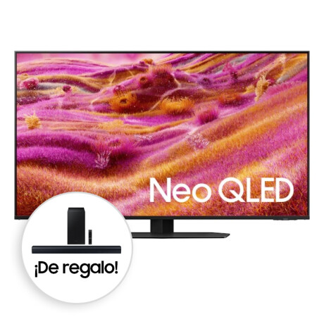 Smart TV Samsung 43" Neo QLED 4K QN90F TV Gaming (2025) + Barra de sonido 2.1 ch HW-C450 ¡De Regalo! Smart TV Samsung 43" Neo QLED 4K QN90F TV Gaming (2025) + Barra de sonido 2.1 ch HW-C450 ¡De Regalo!