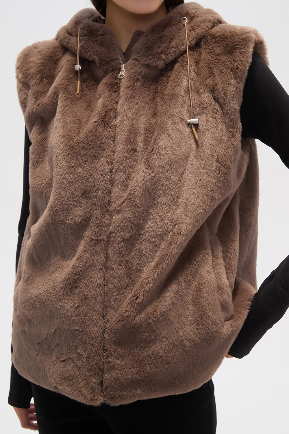Chaleco Chery Taupe / Mink / Vison