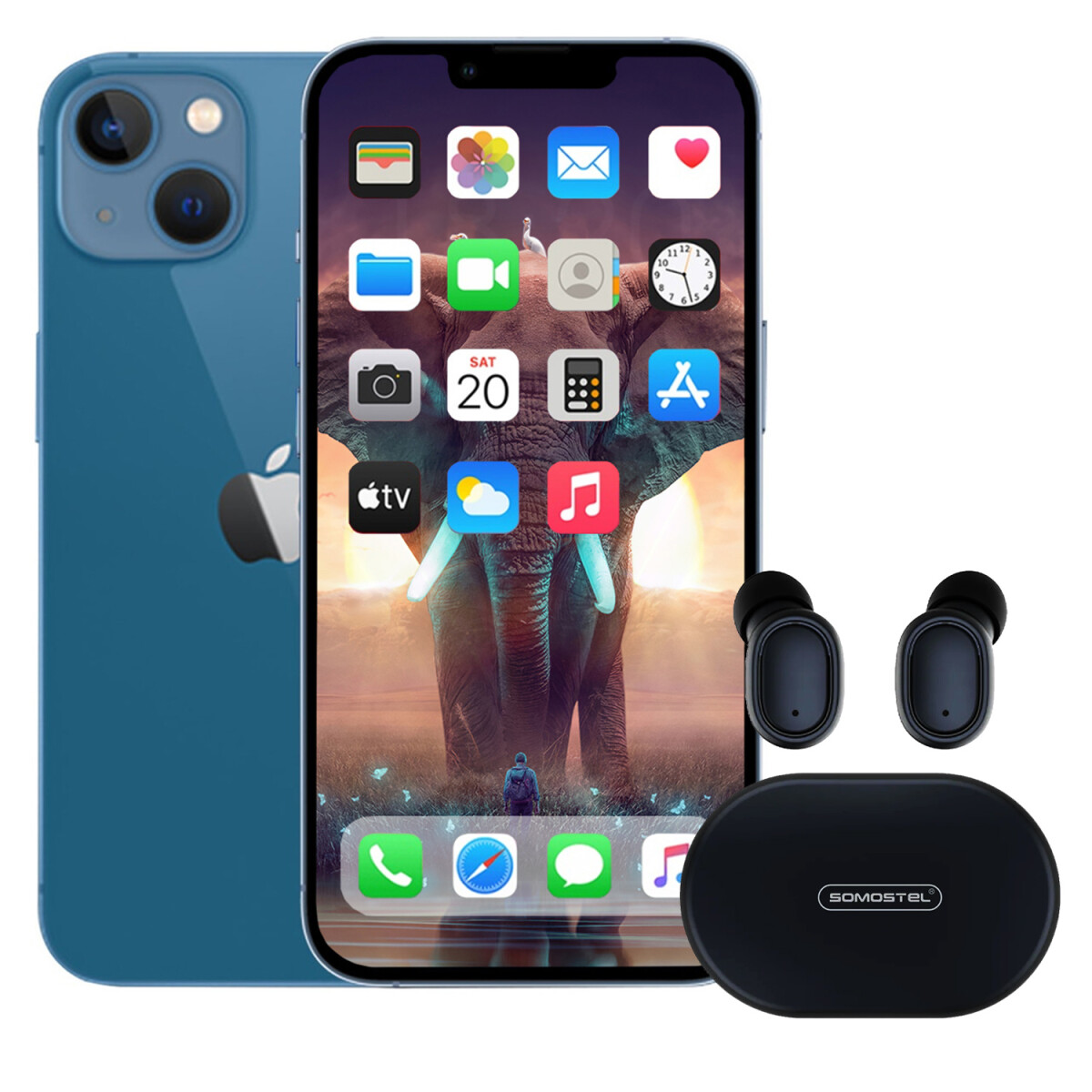 Iphone 13 4gb 128 Gb + regalo - AZUL 