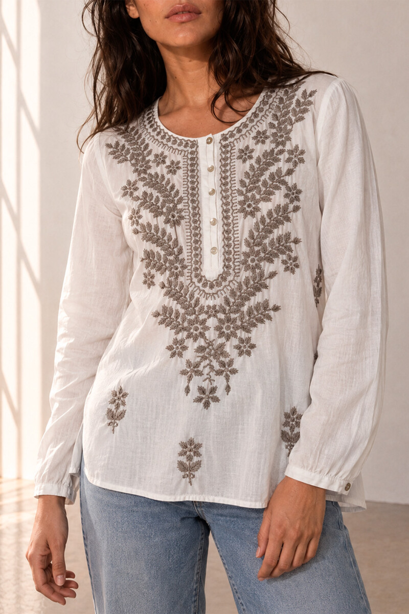BLUSA INDI NATURAL