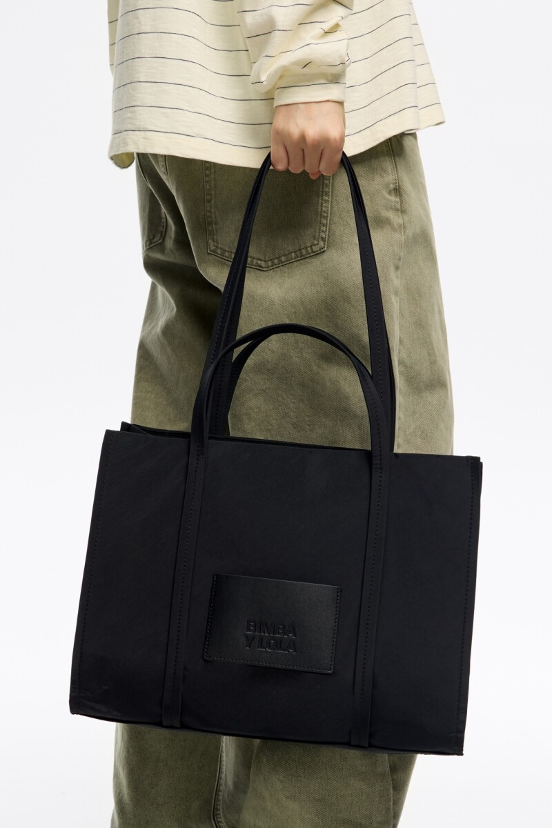 BOLSO SHOPPER Negro