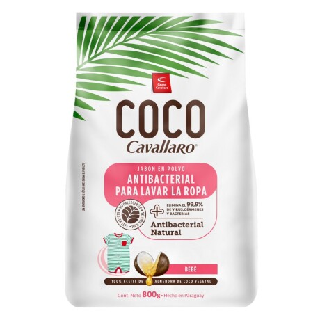 JABON EN POLVO COCO ROPA BEBE CAVALLARO 800 GR 001