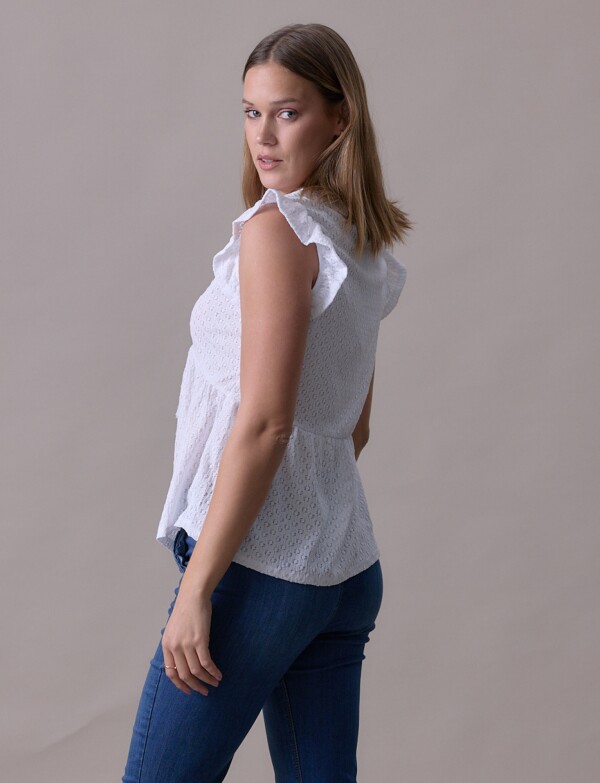 Blusa Calada BLANCO