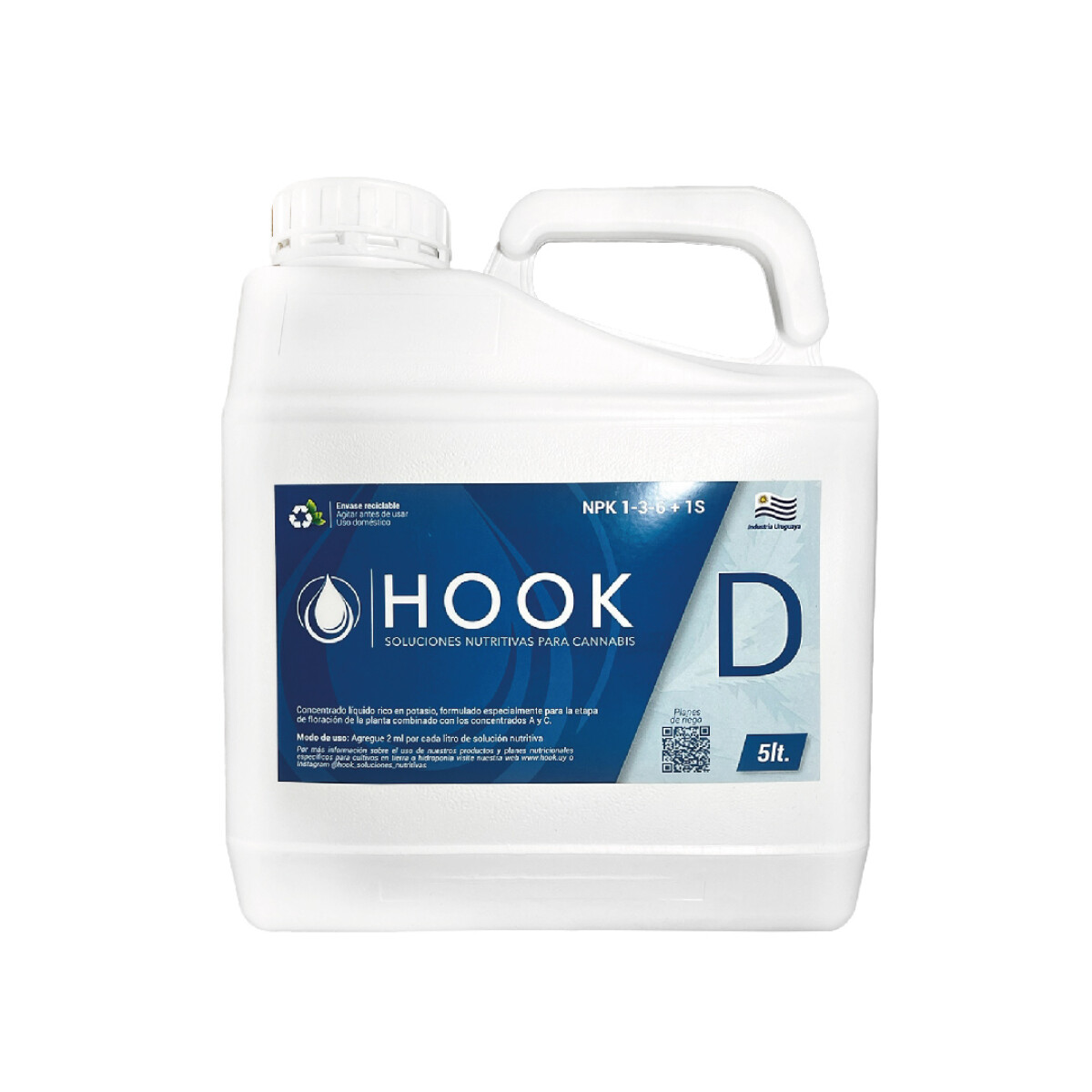 Fertilizante Hook D - 5L 