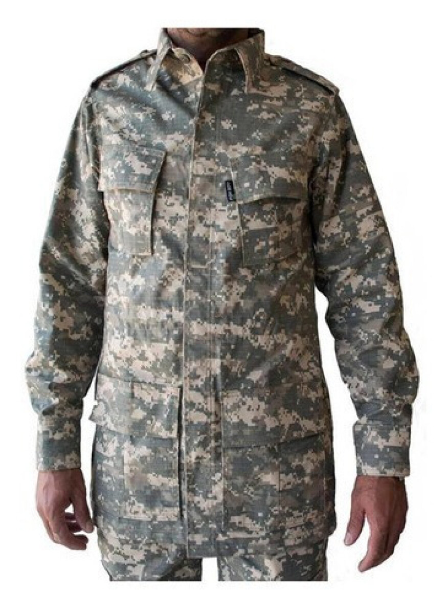 Camisaco chaqueta con protección UV50 - Fox Boy - Pixelado 