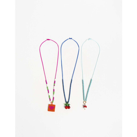 Collar Corto Mystery Box Día Del Amigo Combinacion Multicolor