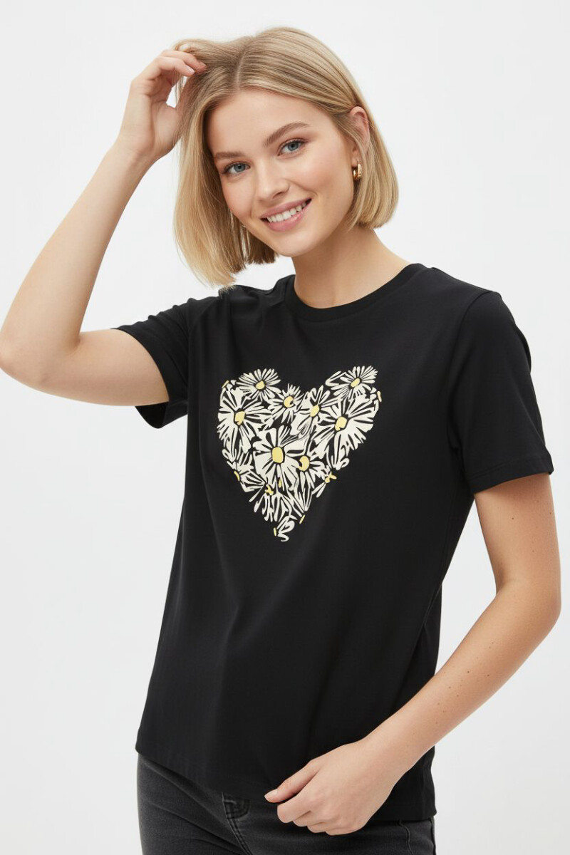 Remera Violeta - Estampado 6 
