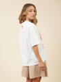 T-SHIRT BRULA RUSTY Blanco