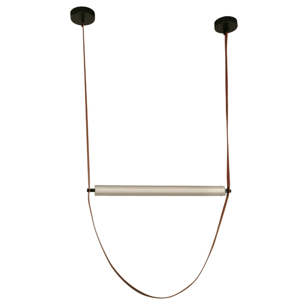 COLGANTE LED CURVO 13W CHOCOLATE Y NEGRO 
