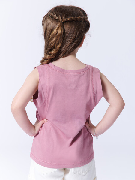 Musculosa básica Rosa Viejo