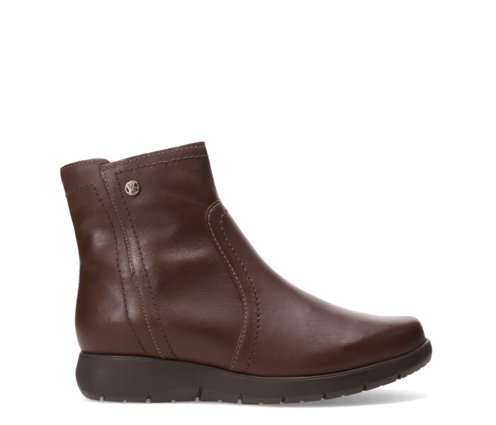 Botas de Mujer Bottero Napoli de Cuero Marrón Madera