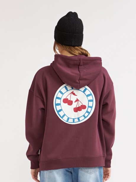 CAMPERA CHERRY BORDO