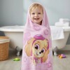 Toalla capucha PAW PATROL rosado