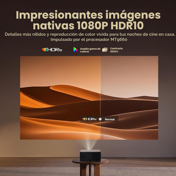 Proyector Wanbo X5 Pro Full Hd 1100 Ansi Google Tv PROYECTOR WANBO X5 PRO