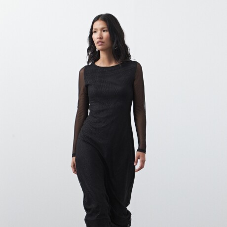 VESTIDO BENDER Negro