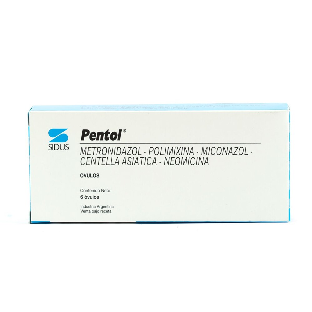 PENTOL OVULOS X 6 CJ única