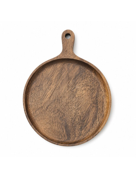 TABLA MADERA C/MANGO REDONDA D25XH2CM TABLA MADERA C/MANGO REDONDA D25XH2CM