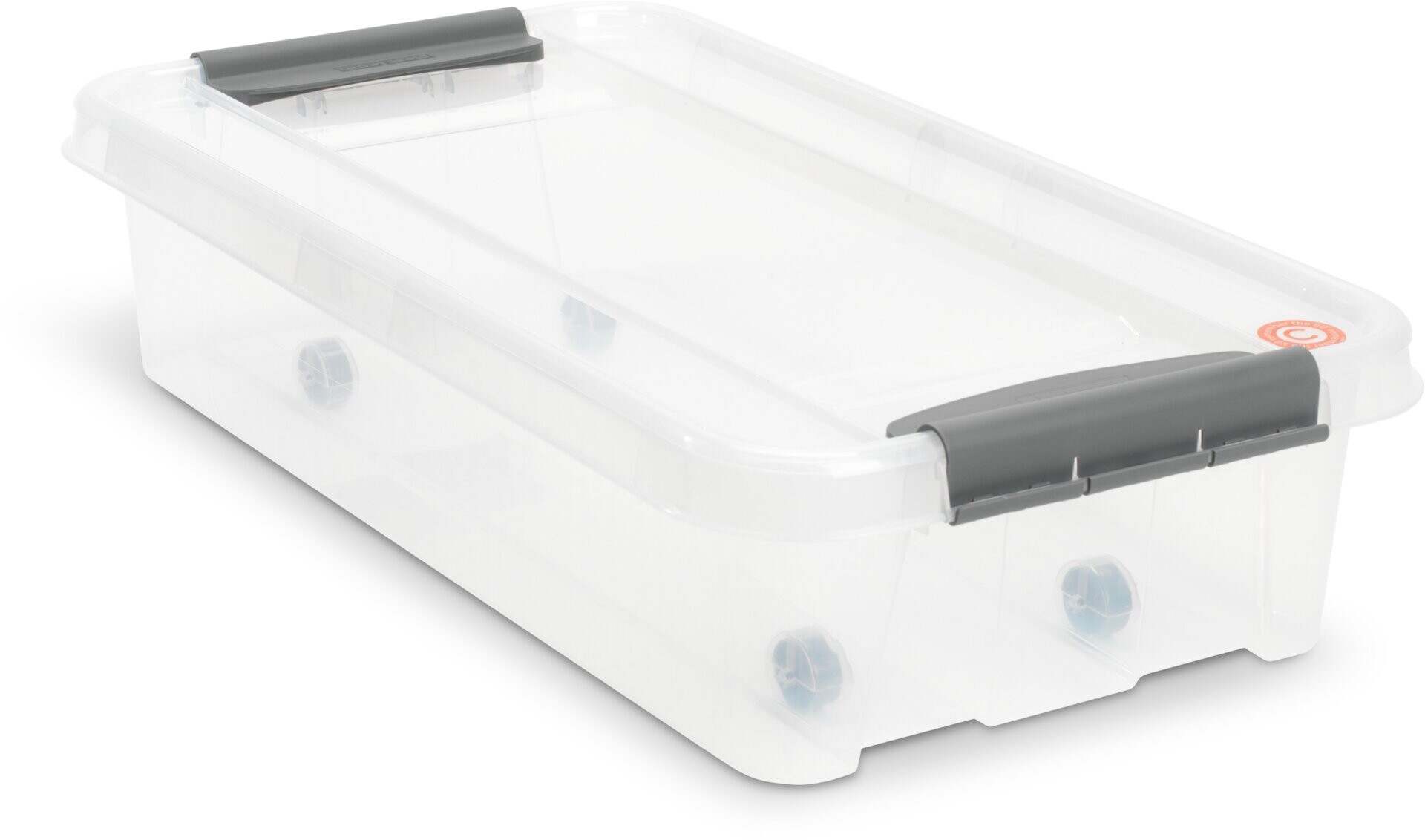 Caja bajo cama PROBOX 31L con tapa - Transparente 