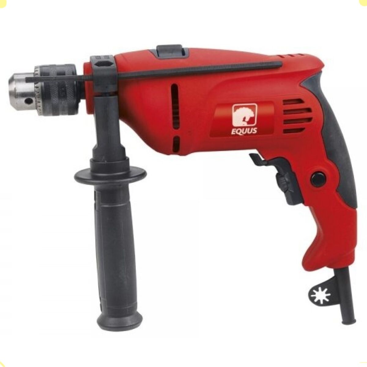 TALADRO ELECTRICO EQUUS PROFESIONAL 650W CON PERCUTOR 