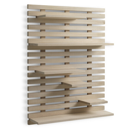 Estante pared KETTINGE 6 est natural Natural