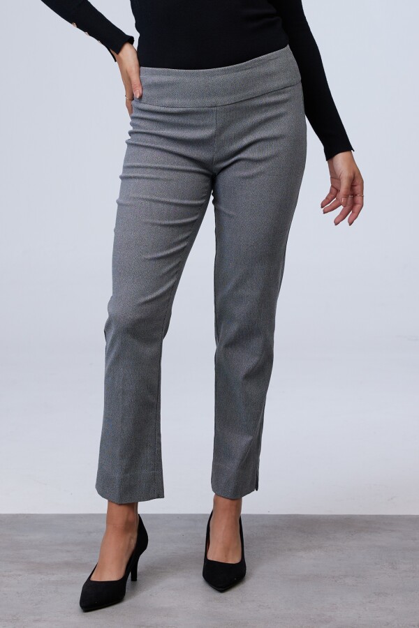 Pantalon Tweed NEGRO/GRIS