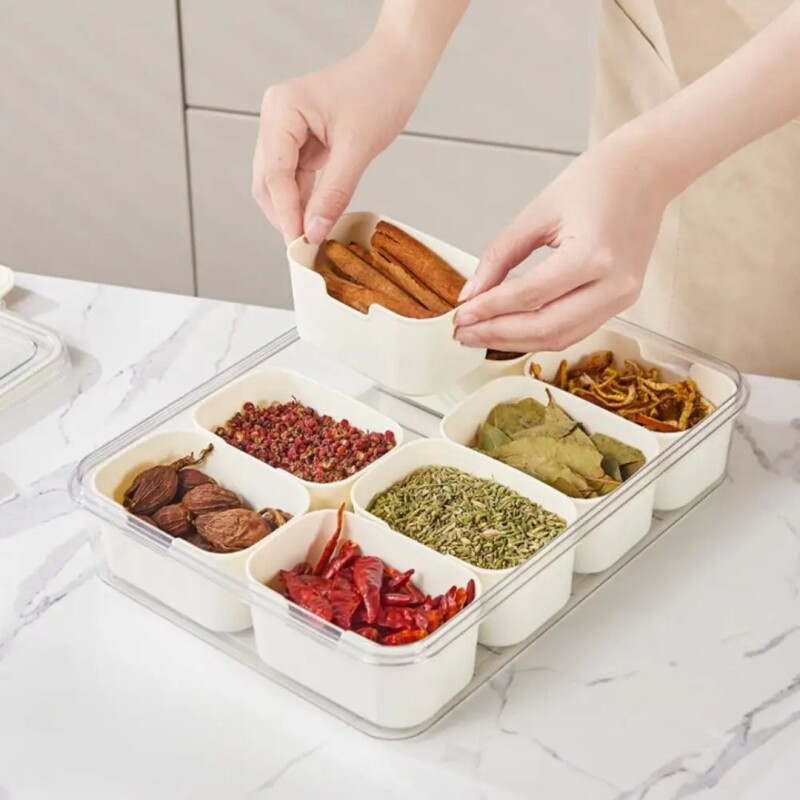 Vianda Caja Organizadora Alimentos Compartimientos Divisor Hermetica Vianda Caja Organizadora Alimentos Compartimientos Divisor Hermetica