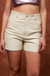 Leather Shorts Crawford Hielo