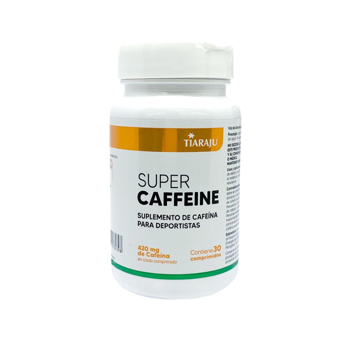 TIARAJU SUPER CAFEINA FR. X 30 COMP. 