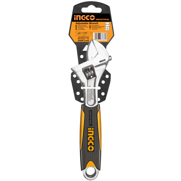 LLAVE FRANCESA AJUSTABLE MANGO GOMA AJUSTABLE 10´´(25CM) INGCO HADW131108 ABRE 3 LLAVE FRANCESA AJUSTABLE MANGO GOMA AJUSTABLE 10´´(25CM) INGCO HADW131108 ABRE 3