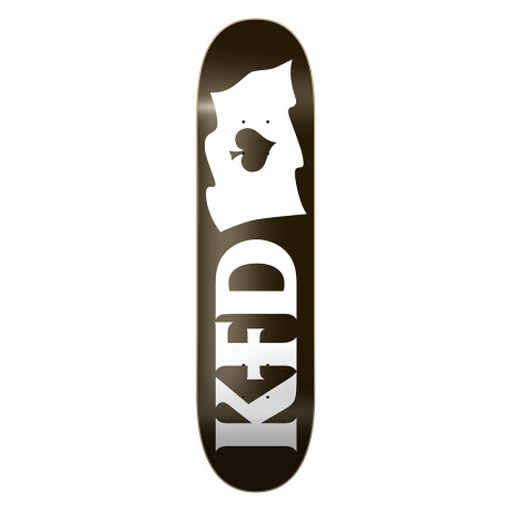 Deck KFD Flagship Logo Black 8.5" (Lija incluida) Deck KFD Flagship Logo Black 8.5" (Lija incluida)
